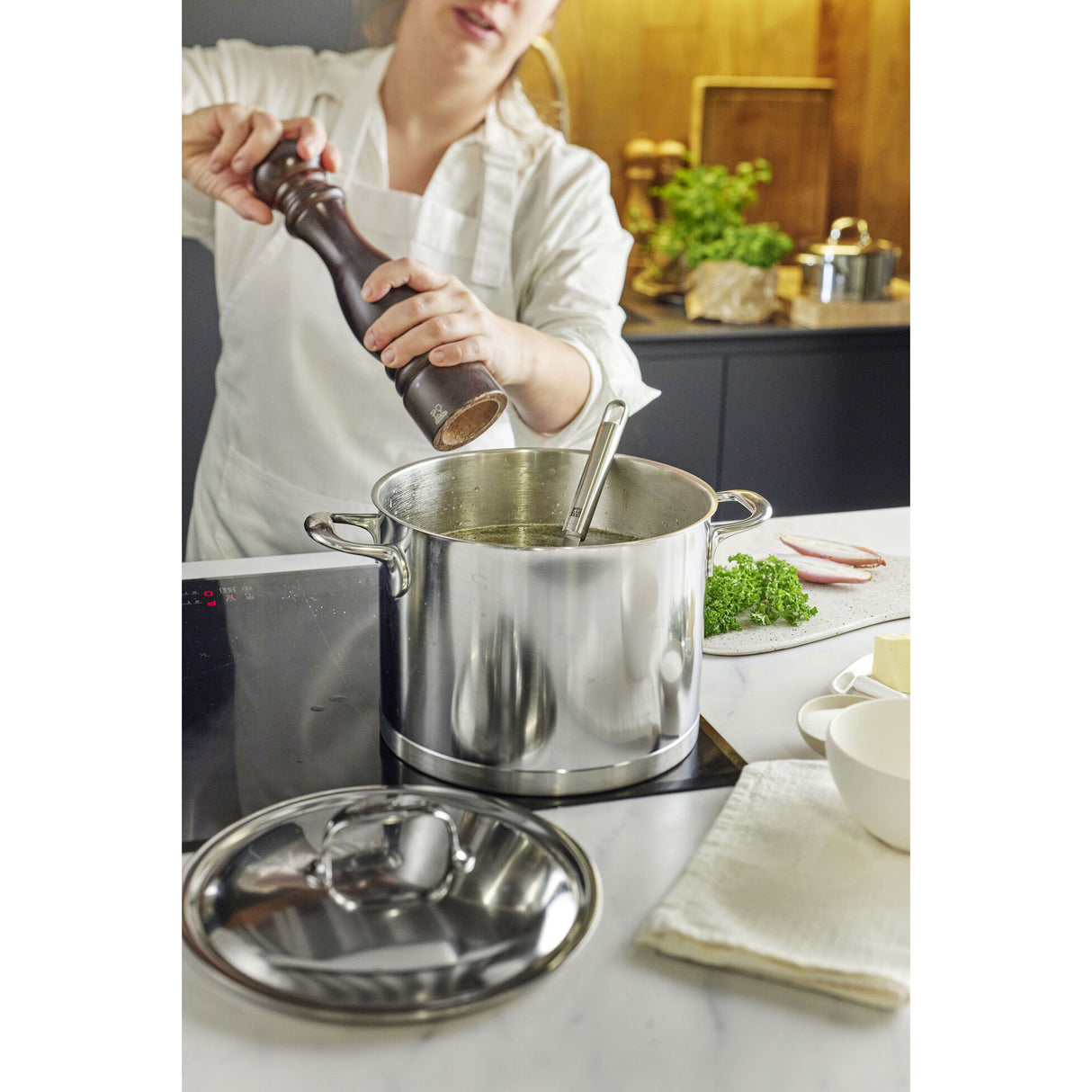 Demeyere Atlantis Stock Pot 8 qt