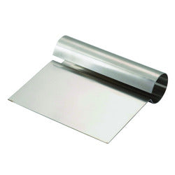 STEEL DOUGH SCRAPER 5-1-4X4-1/4"