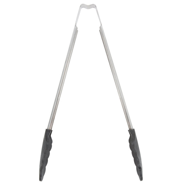 Essential Utensil Bundle: High Heat GIR Silicone Spoonula + Vollrath Stainless Steel Tongs